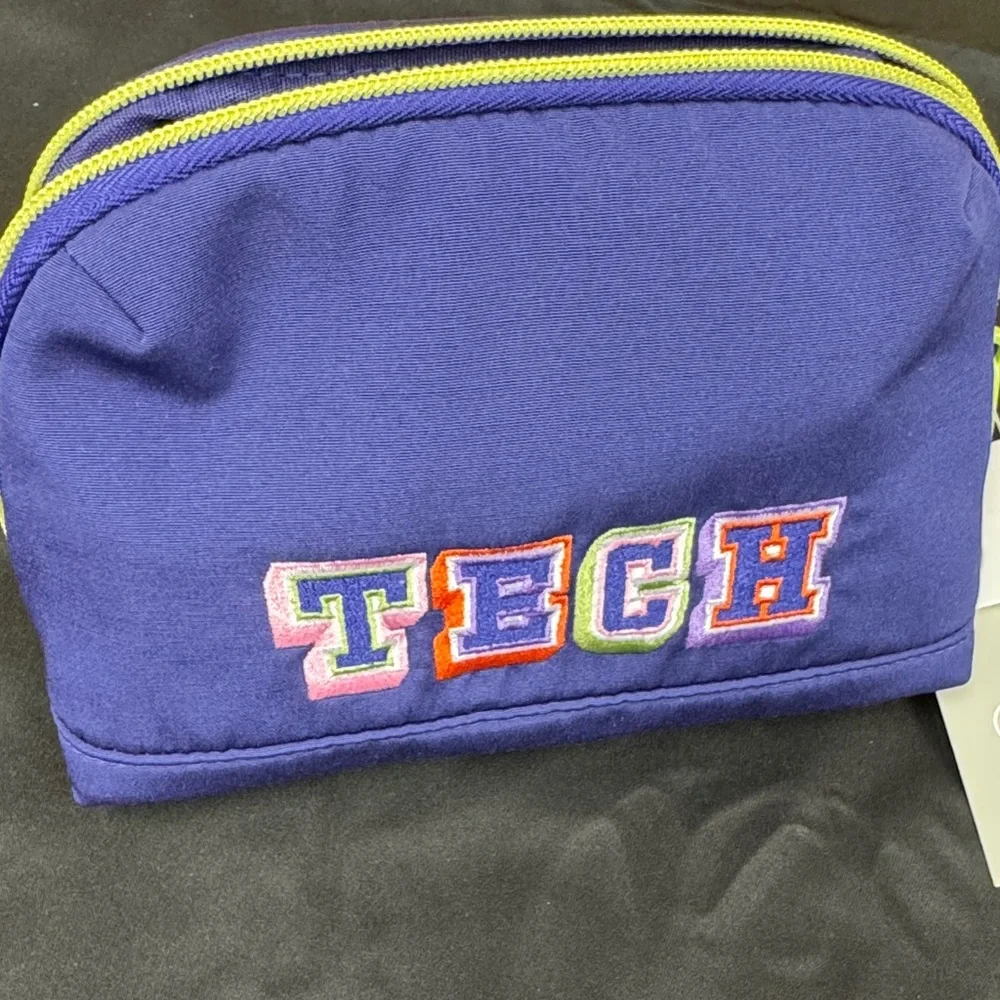 Heyday Colorful small Tech Pouch 7 inches long 3 inches wide 5 inches tall new